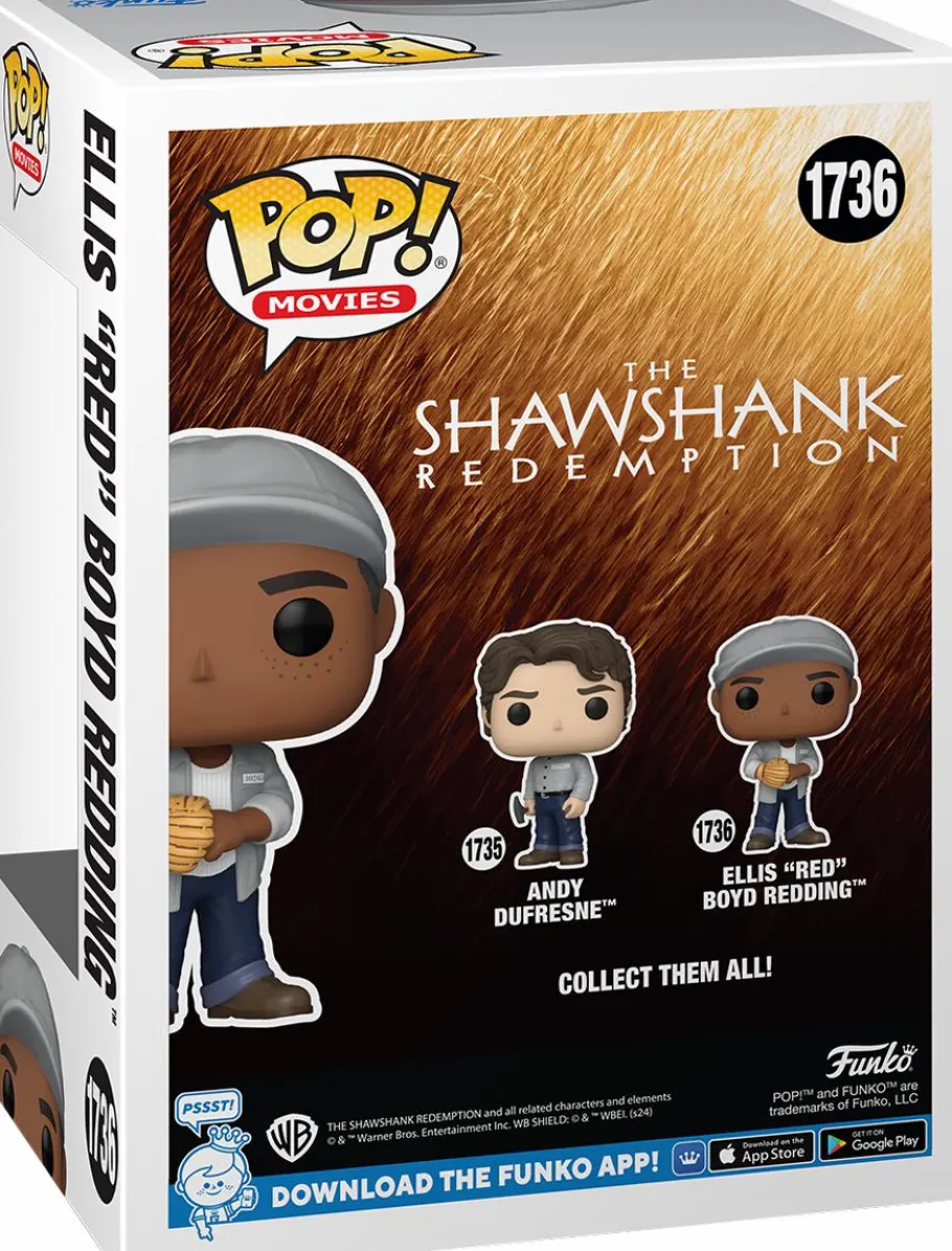 Standard Pop!>Shawshank Redemption, The The Shawshank Redemption - Ellis 'Red' Boyd Redding Pop! Vinyl Figure