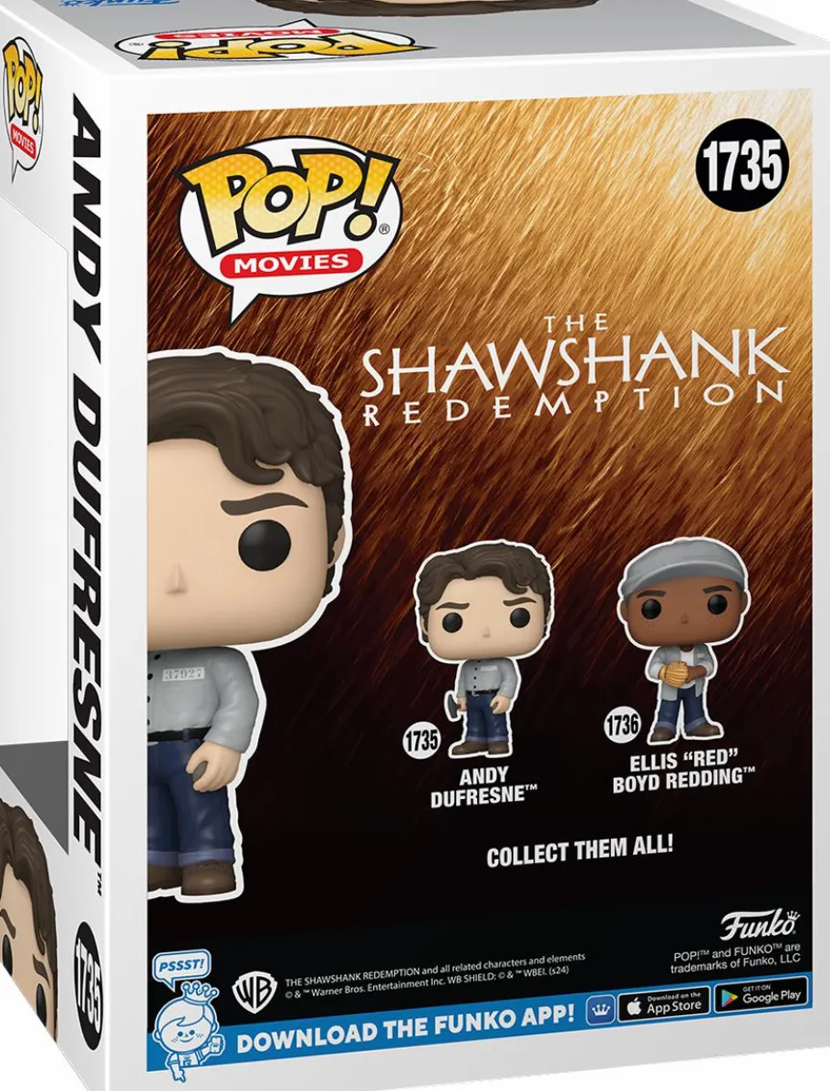 Standard Pop!>Shawshank Redemption, The The Shawshank Redemption - Andy Dufresne Pop! Vinyl Figure