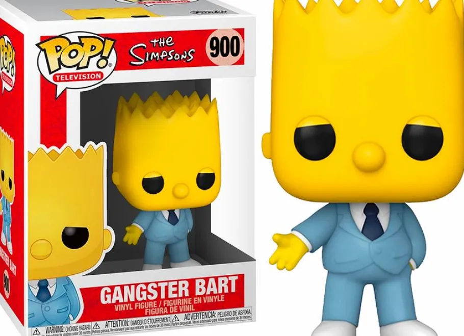 Standard Pop!>The Simpsons - Bart Gangster Pop! Vinyl Figure