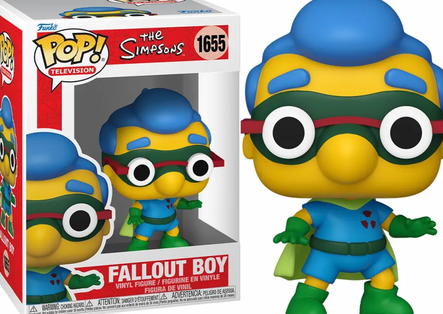 Standard Pop!>The Simpsons - Milhouse as Fallout Boy Pop! Vinyl Figure