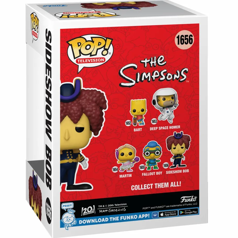 Standard Pop!>The Simpsons - Sideshow Bob (Captain Bob Outfit) Pop! Vinyl Figure