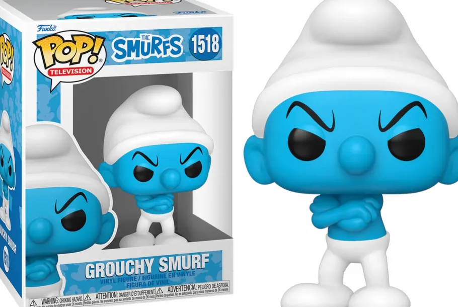 Standard Pop!>Smurfs The (1981) - Grouchy Smurf Pop! Vinyl Figure