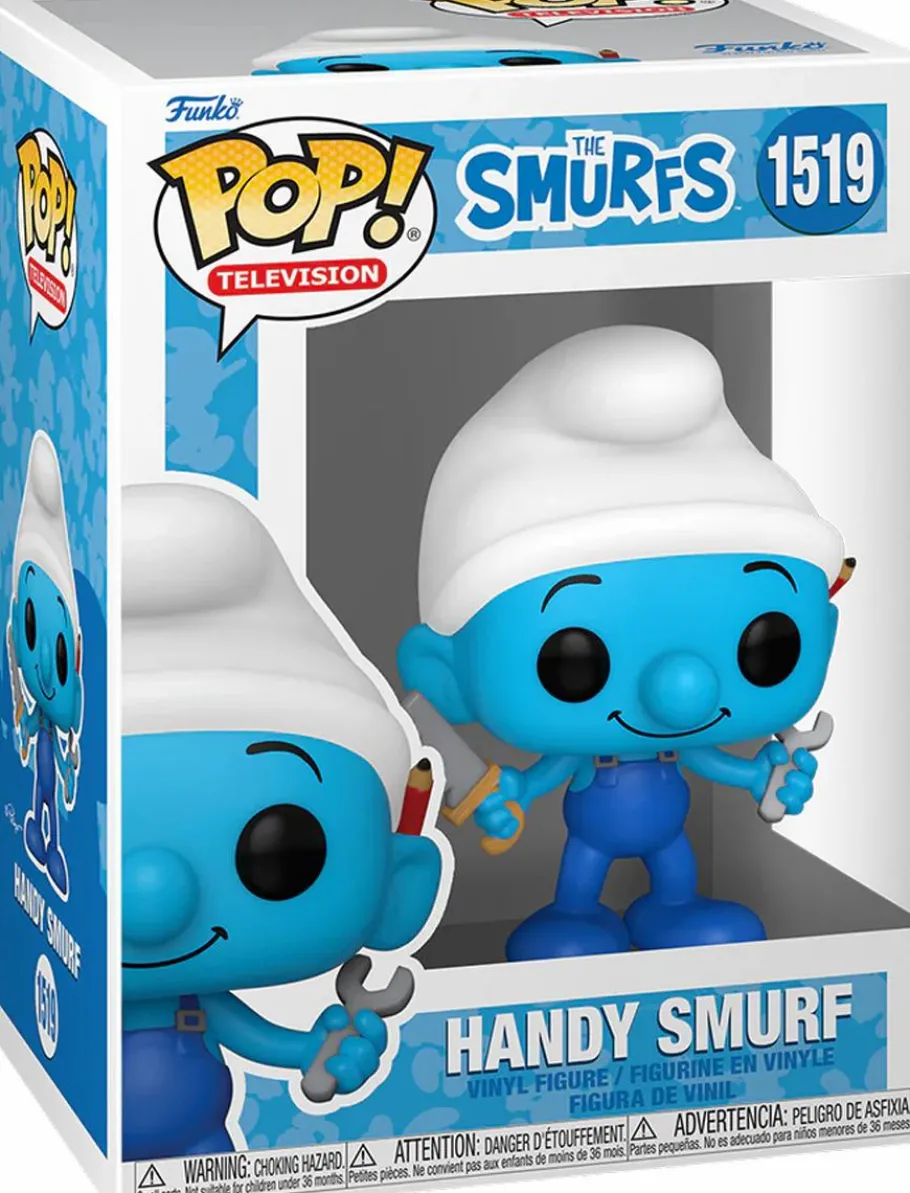 Standard Pop!>Smurfs The (1981) - Handy Smurf Pop! Vinyl Figure