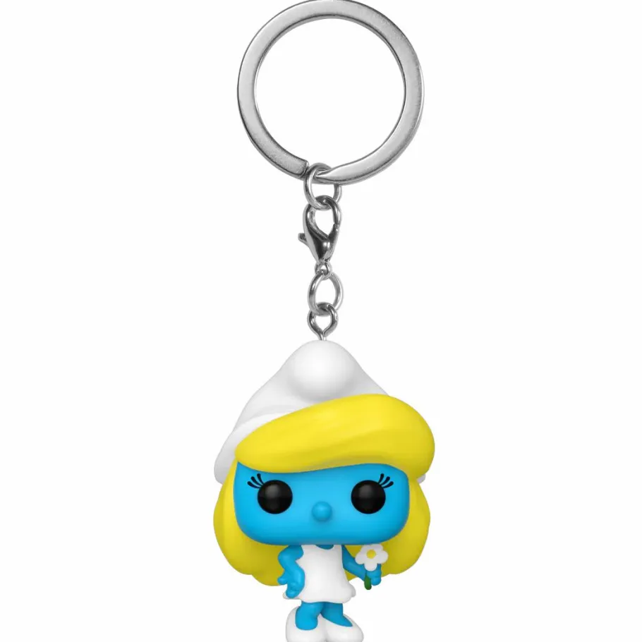 Standard Pop!>Smurfs The (1981) - Smurfette Pocket Pop! Keychain