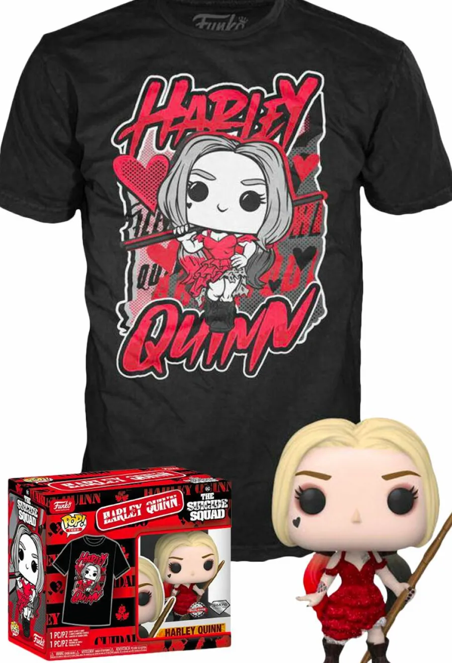 Pop! & Tee Sets>Suicide Squad The (2021) - Harley Quinn Pop! Vinyl Figure & T-Shirt Box Set