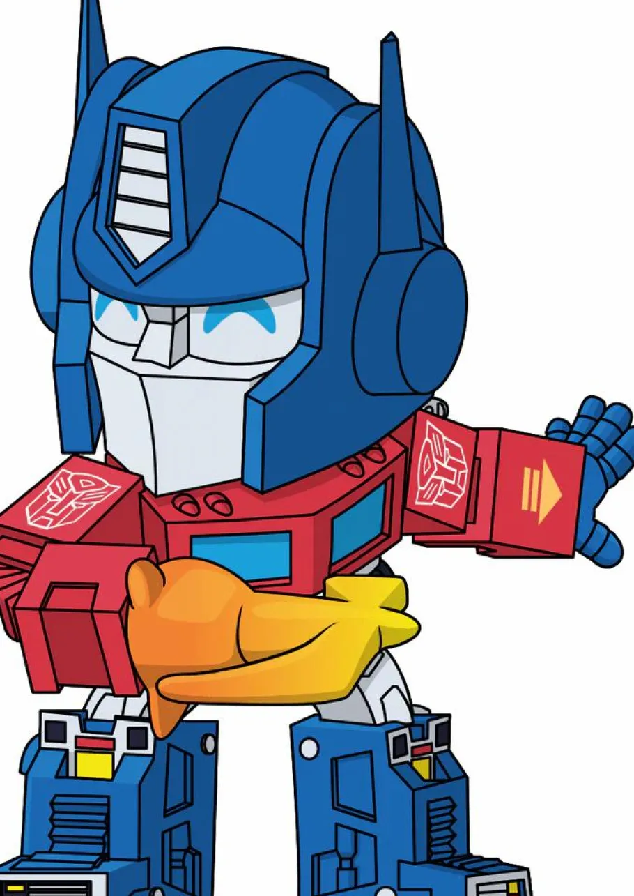 Designer Vinyl>Transformers The (1984) - Optimus Prime 4.5" Vinyl Figure