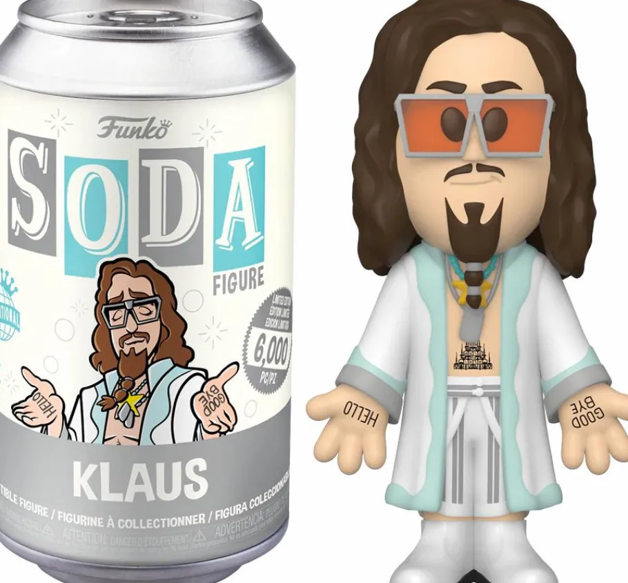 Designer Vinyl>The Umbrella Academy - Klaus Vinyl SODA Figure in Collector Can (International Edition)