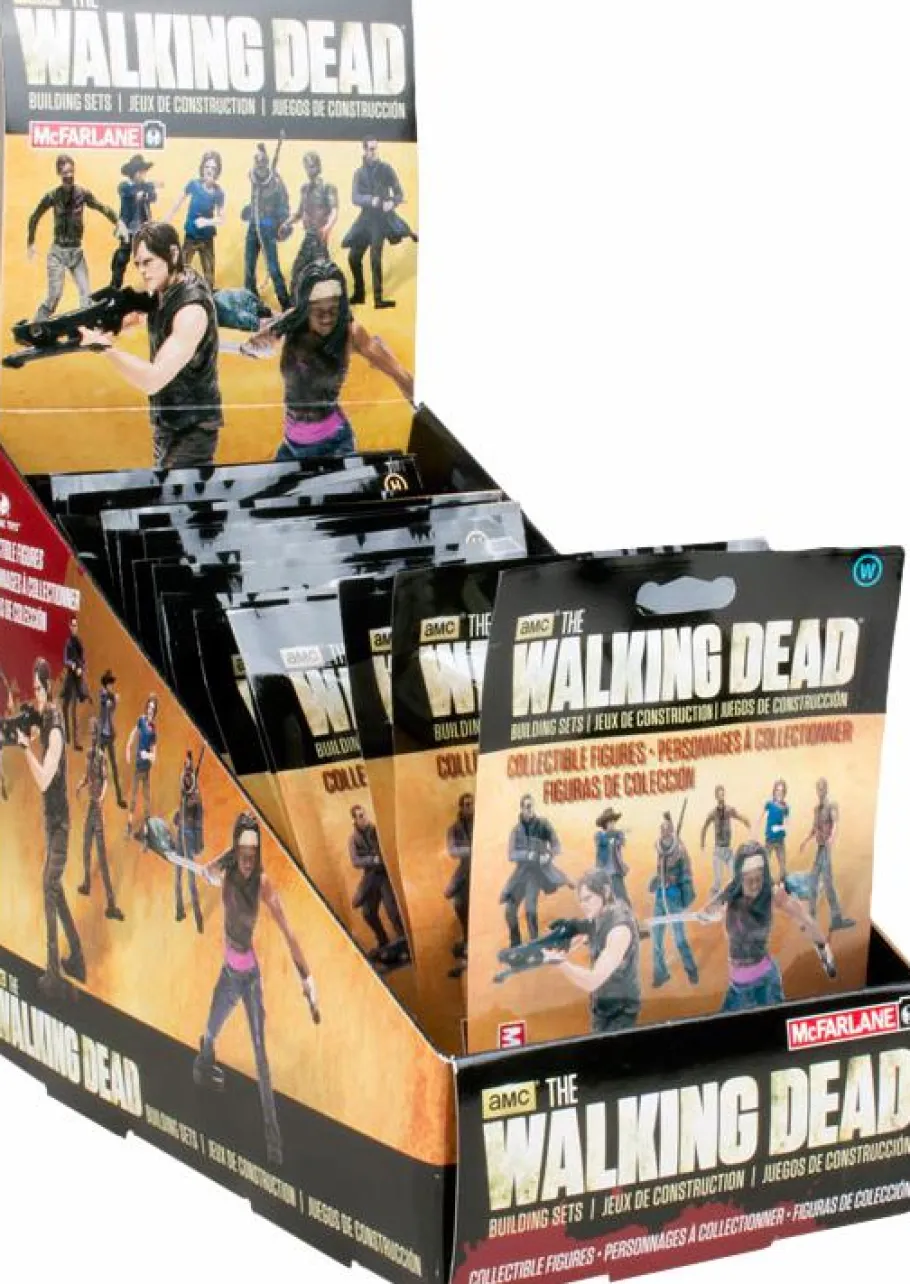 Blind Box>The Walking Dead - Building Set Series 1 Figure Display (24 Blind Bags)