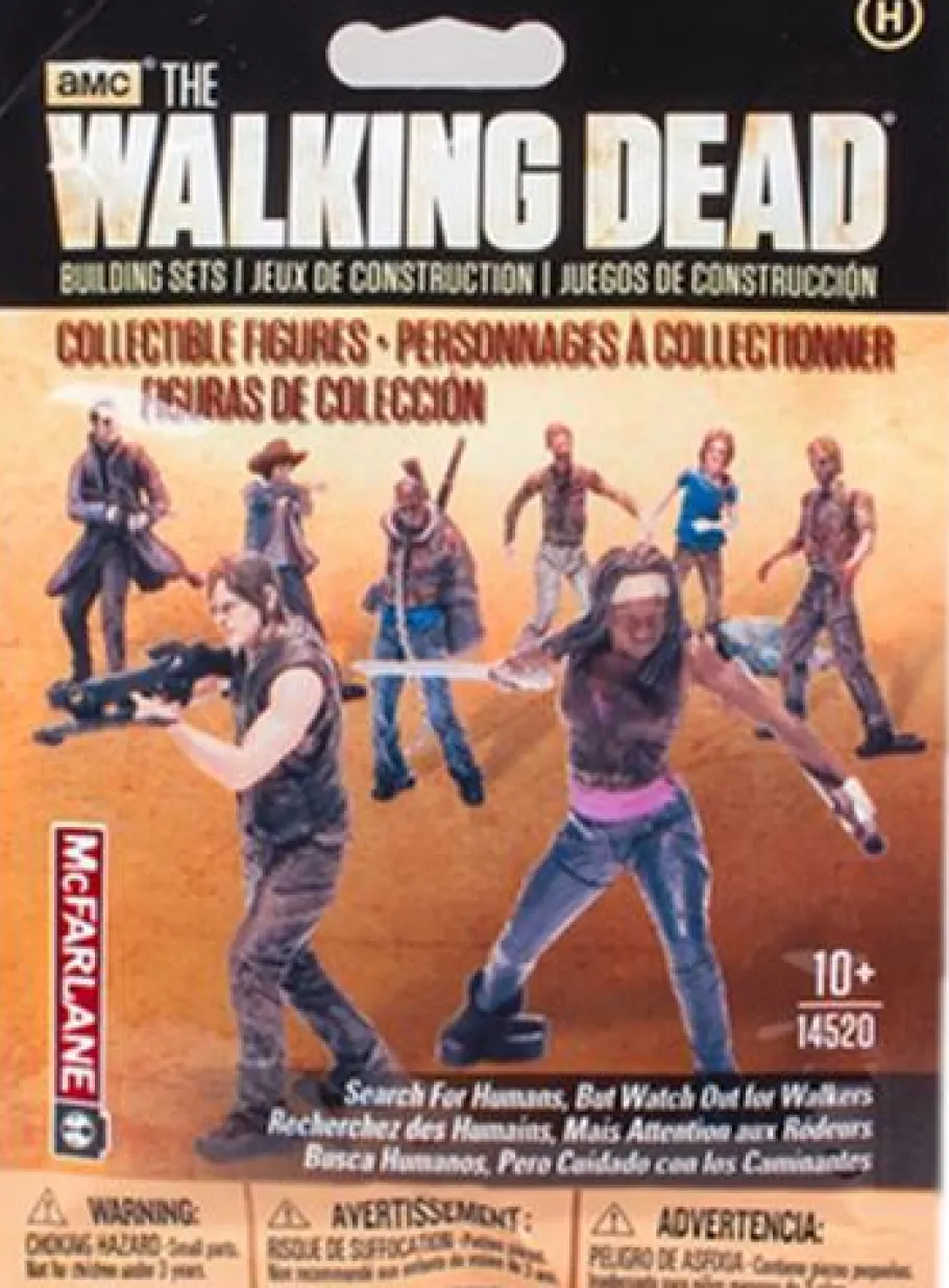 Blind Box>The Walking Dead - Building Set Series 1 Figure Single Blind Bag