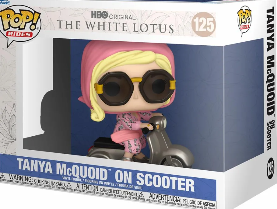 Pop! Rides & Town>White Lotus, The The White Lotus - Tanya McQuoid on Scooter Pop! Rides Vinyl Figure