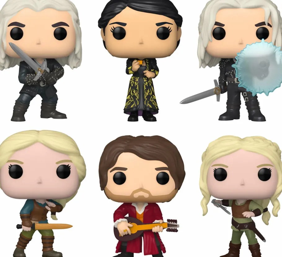 Pop! Bundles>The Witcher - Toss a Coin to Your Witcher Pop! Vinyl Figure Bundle (Set of 6)