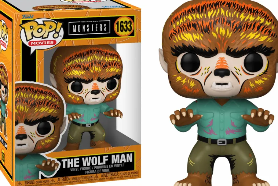 Standard Pop!>Universal Monsters The Wolf Man (1941) - The Wolf Man (Halloween Mask Deco) Pop! Vinyl Figure (Popcultcha Exclusive)