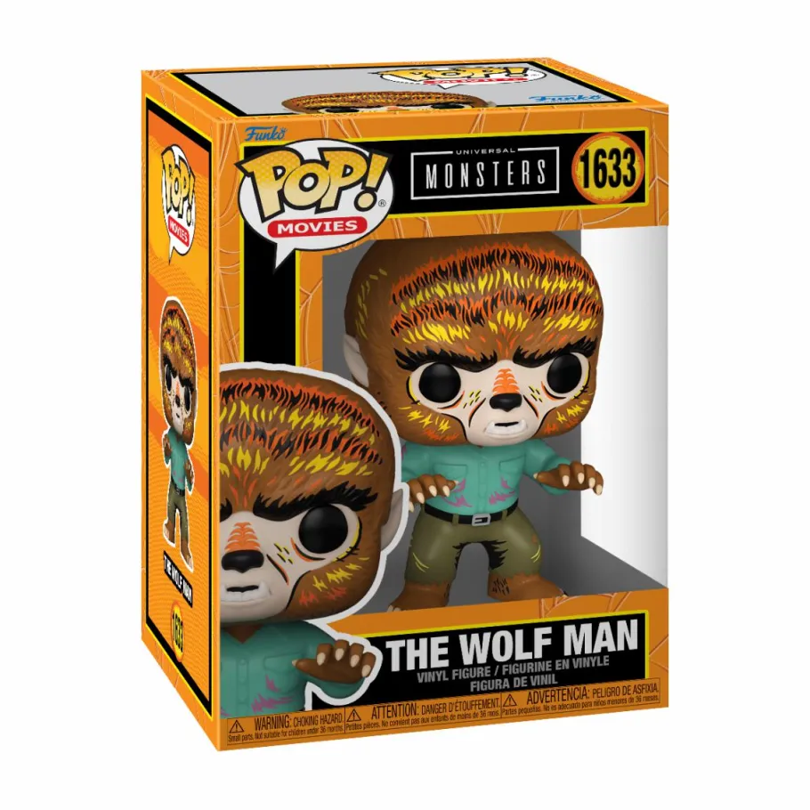 Standard Pop!>Universal Monsters The Wolf Man (1941) - The Wolf Man (Halloween Mask Deco) Pop! Vinyl Figure (Popcultcha Exclusive)