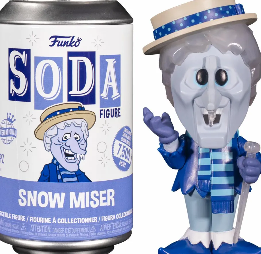 Designer Vinyl>The Year Without Santa Claus The Year Without A Santa Clause - Snow Miser Vinyl SODA Figure in Collector Can (International Edition)
