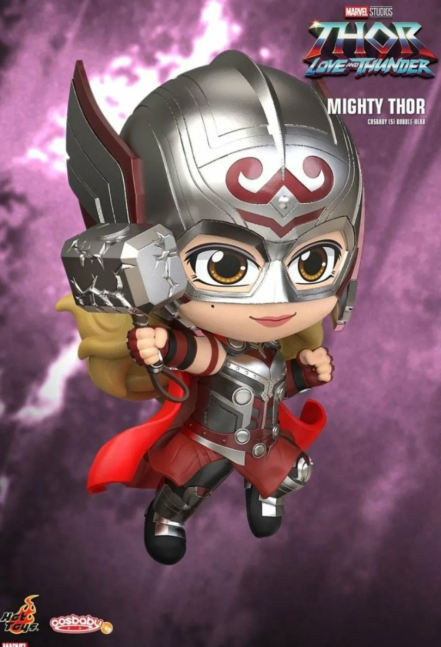 Cosbaby>Thor 4: Love and Thunder - Mighty Cosbaby (S) Hot Toys Figure