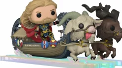 Pop! Rides & Town>Thor 4: Love and Thunder - , Toothgnasher & Toothgrinder with Goat Boat Pop Rides Vinyl Figure