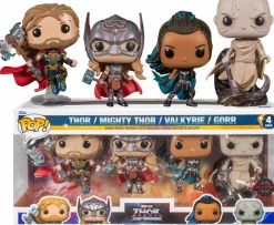 Standard Pop!>Thor 4: Love and Thunder - , Mighty , Gorr & Valkyrie Pop! Vinyl Figure 4-Pack