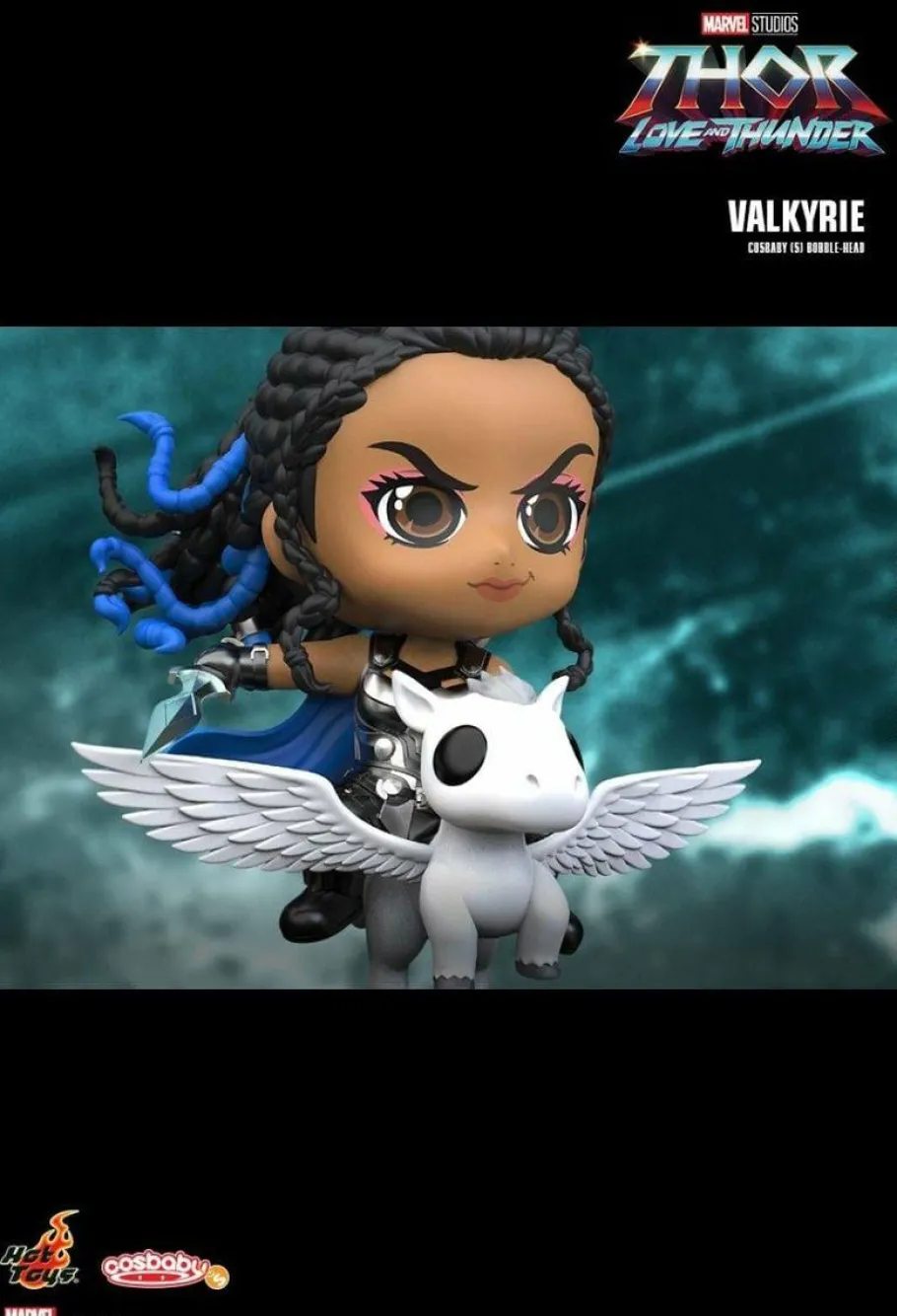 Cosbaby>Thor 4: Love and Thunder - Valkyrie Cosbaby (S) Hot Toys Figure