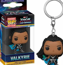 Pop! Keychains>Thor 4: Love and Thunder - Valkyrie Pocket Pop! Vinyl Keychain