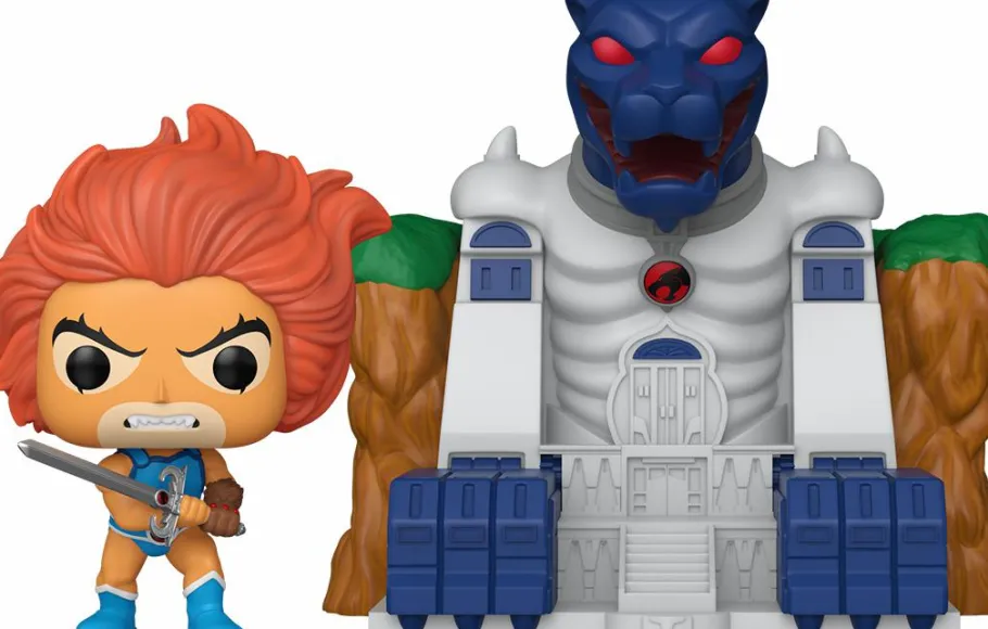 Pop! Rides & Town>Thundercat s - Lion-O with Cat's Lair Pop! Town Vinyl Figure