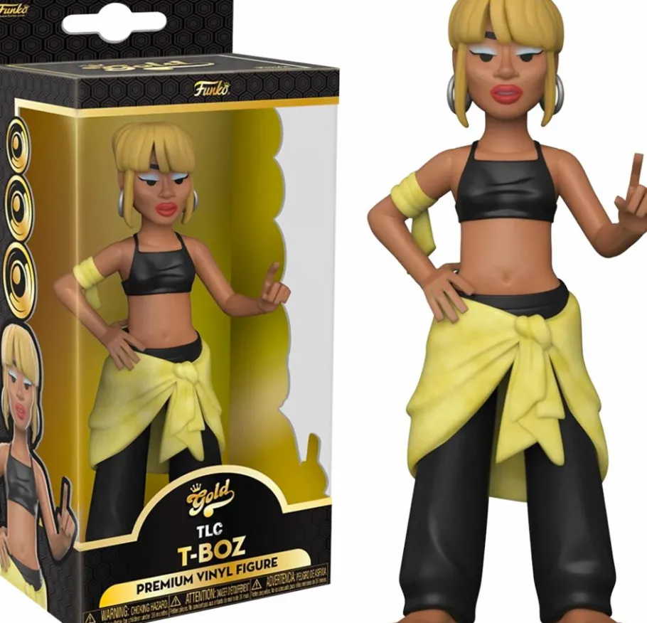 Designer Vinyl>TLC - Don’t Go Chasing This 5” Gold Premium Vinyl Bundle (Set of 3)