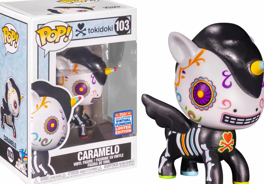 Funko Convention Exclusives>Tokidoki - Caramelo, Sabochan & SANDy Rainbow Pop! Vinyl Bundle (Set of 3) (2021 Convention Exclusive)