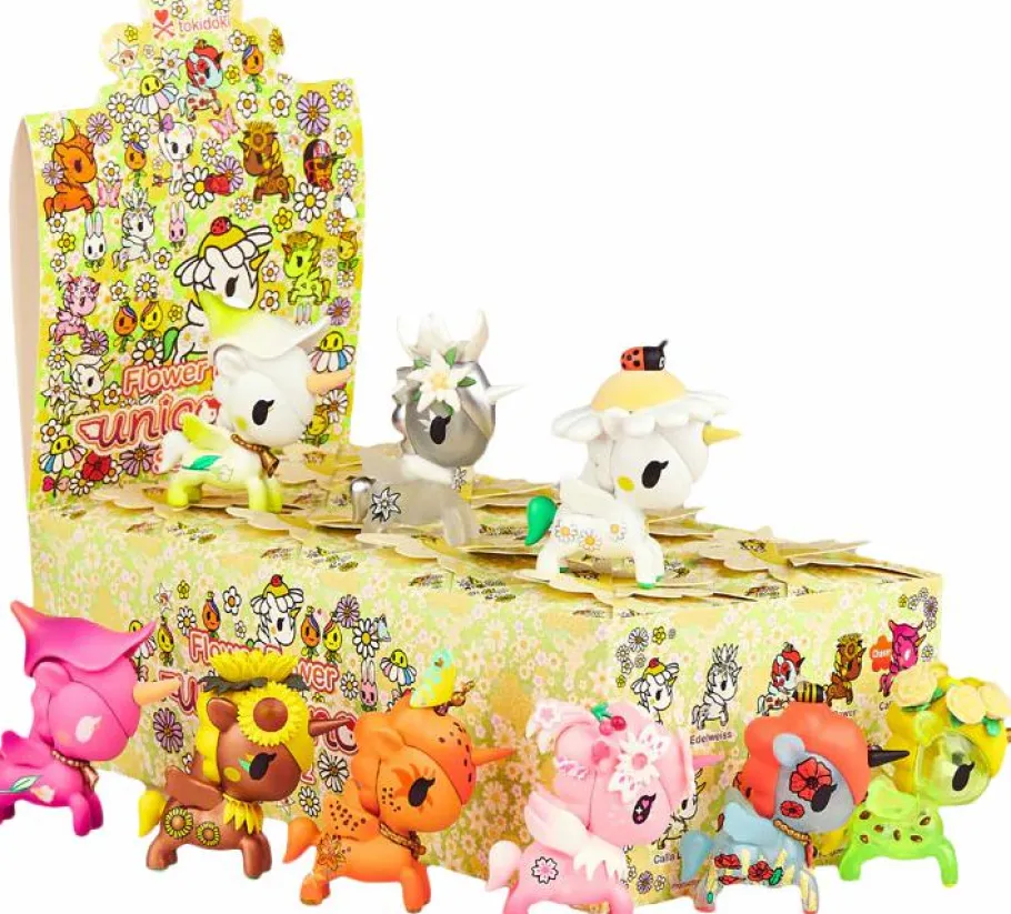 Blind Box>Tokidoki - Flower Power Unicorno Series 2 Blind Box Vinyl Figure (Display of 8)
