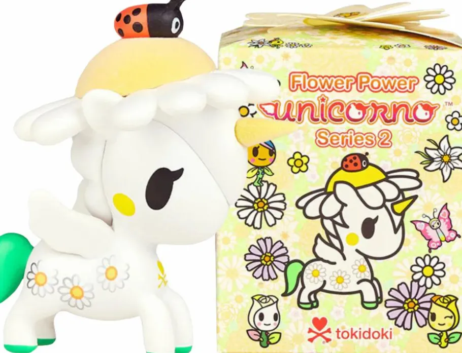 Blind Box>Tokidoki - Flower Power Unicorno Series 2 Blind Box Vinyl Figure (Display of 8)