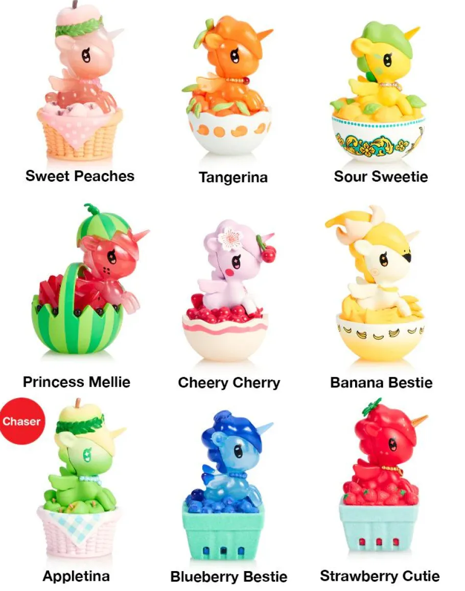 Blind Box>Tokidoki - Fresh Fruits Unicorno Blind Box Vinyl Figure (Single Unit)