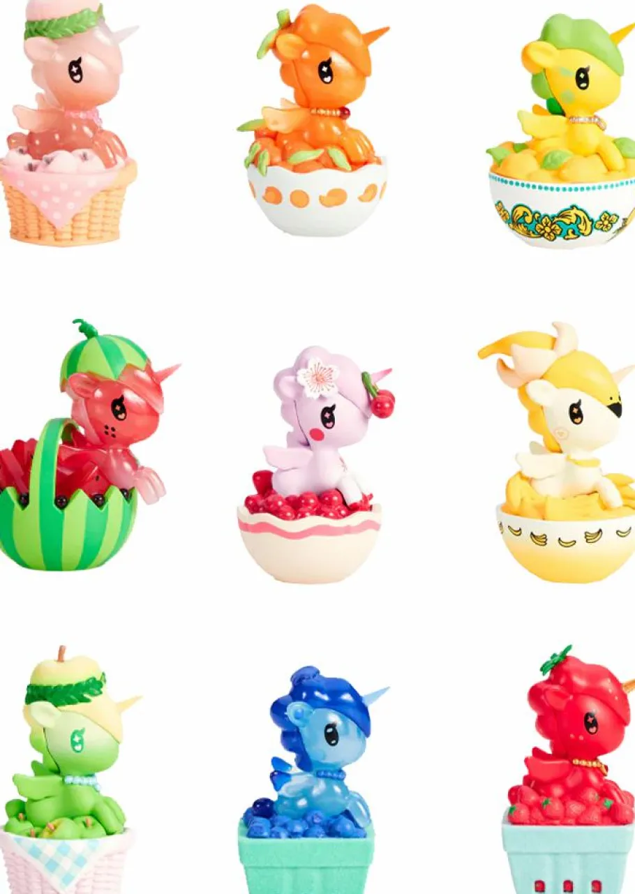 Blind Box>Tokidoki - Fresh Fruits Unicorno Blind Box Vinyl Figure (Display of 8)