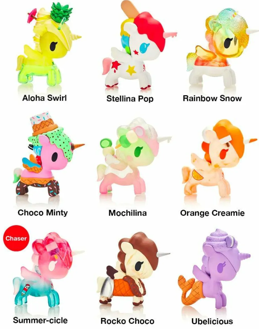 Designer Vinyl>Tokidoki - Frozen Treats Unicorno Blind Box Vinyl Figure (Display of 8)