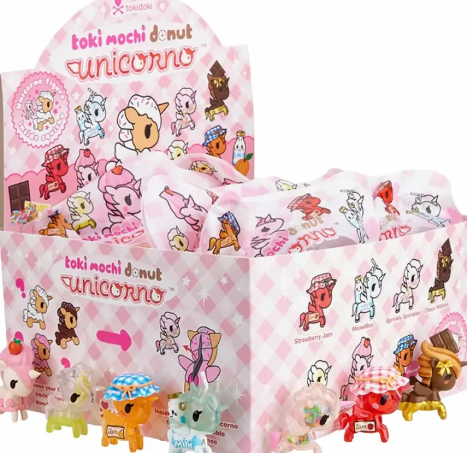 Blind Box>Tokidoki - Toki Mochi Donut Unicorno Squishy Foam Figure (Display of 6)
