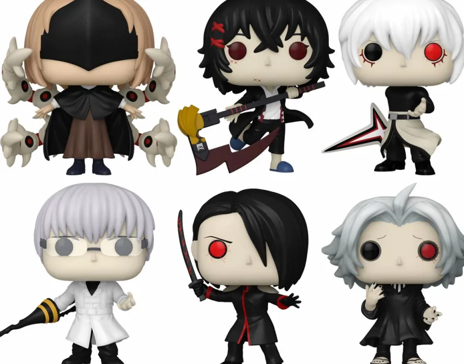 Pop! Bundles>Tokyo Ghoul :re - Kagune Chaos Pop! Vinyl Bundle (Set of 6)