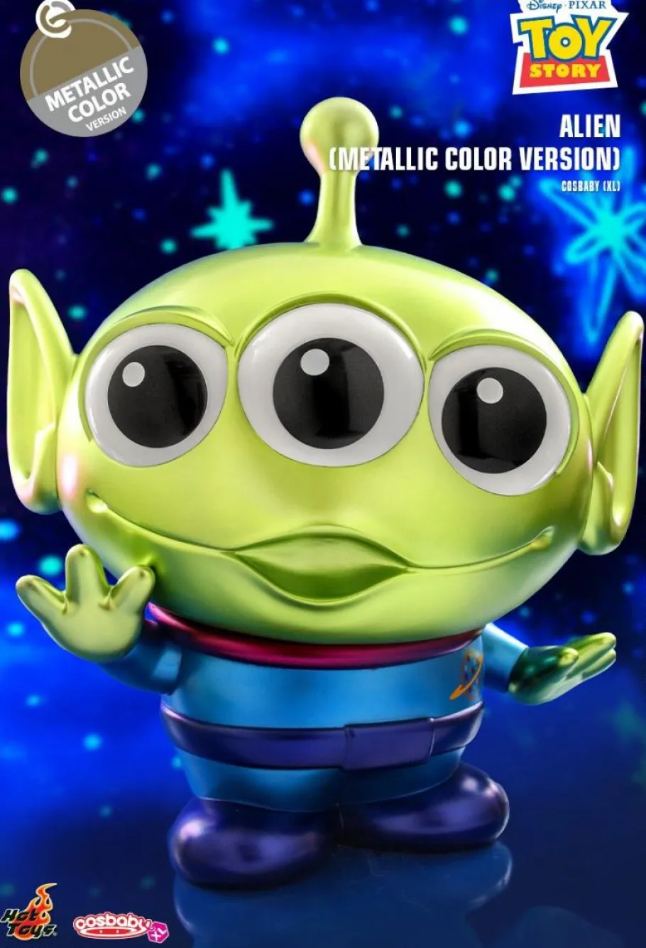 Cosbaby>Toy Story - Alien Metallic Cosbaby (XL) Hot Toys Figure