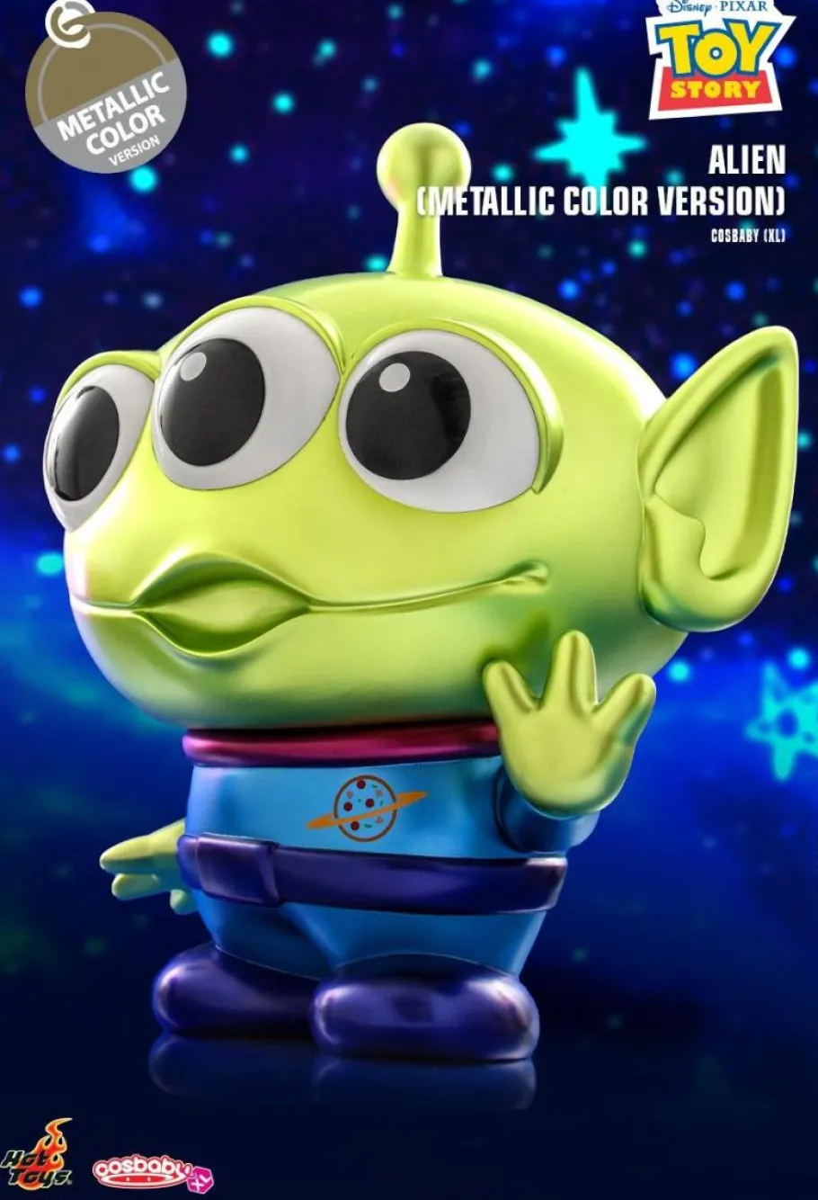 Cosbaby>Toy Story - Alien Metallic Cosbaby (XL) Hot Toys Figure