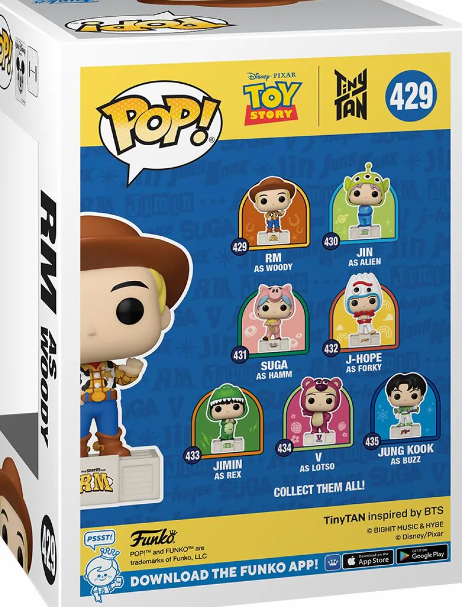 Standard Pop!>Toy Story x TinyTAN: BTS - RM as Woody Pop! Vinyl Figure