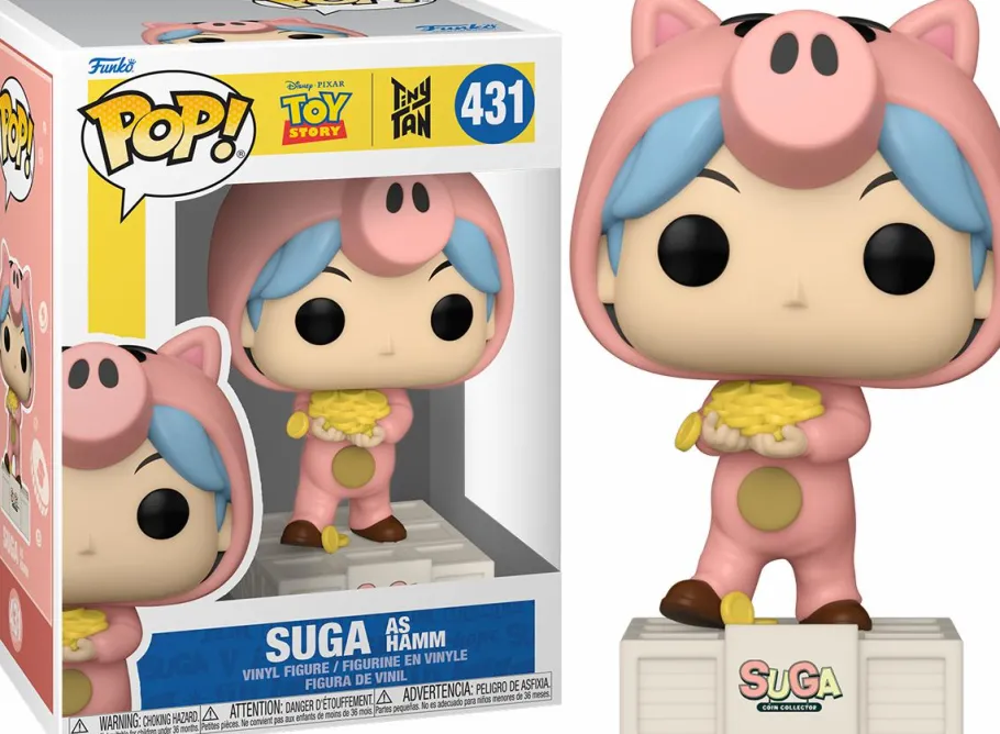 Standard Pop!>Toy Story x TinyTAN: BTS - Suga as Hamm Pop! Vinyl Figure