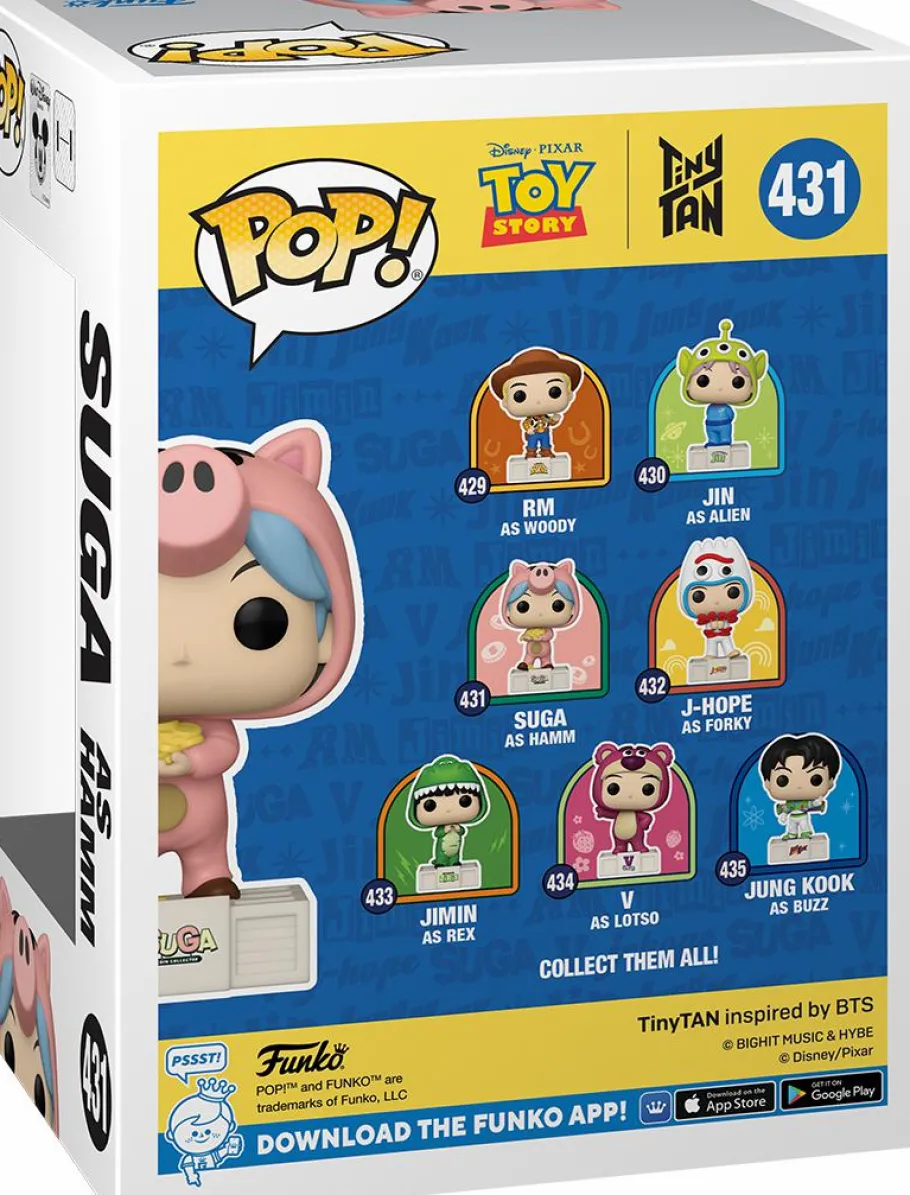Standard Pop!>Toy Story x TinyTAN: BTS - Suga as Hamm Pop! Vinyl Figure