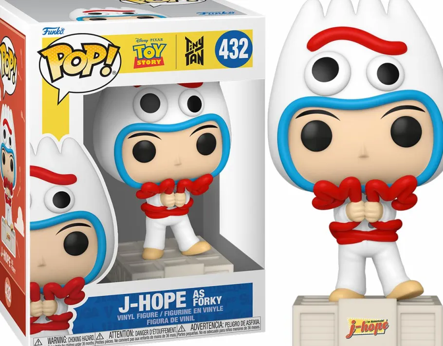 Standard Pop!>Toy Story x TinyTAN: BTS - J-Hope as Forky Pop! Vinyl Figure