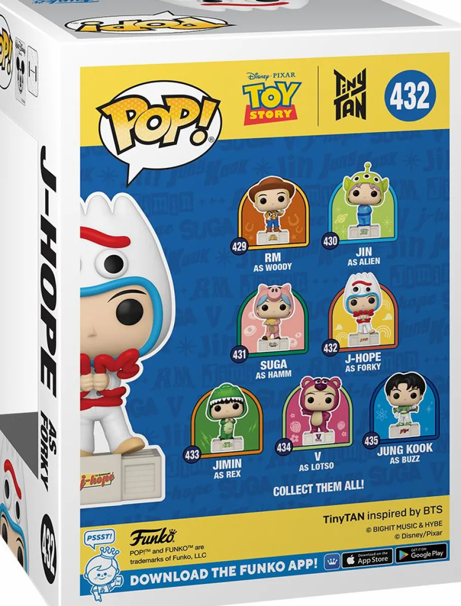 Standard Pop!>Toy Story x TinyTAN: BTS - J-Hope as Forky Pop! Vinyl Figure