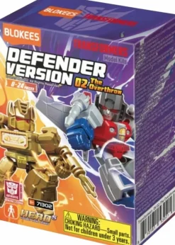 Blind Box>Transformers - Defender Version 02 The Overthrow Blind Box Articulated Model Kit (Display of 12)