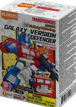 Blind Box>Transformers - Galaxy Version Defender 01 Galaxy Shining Blind Box Articulated Model Kit (Display of 12)