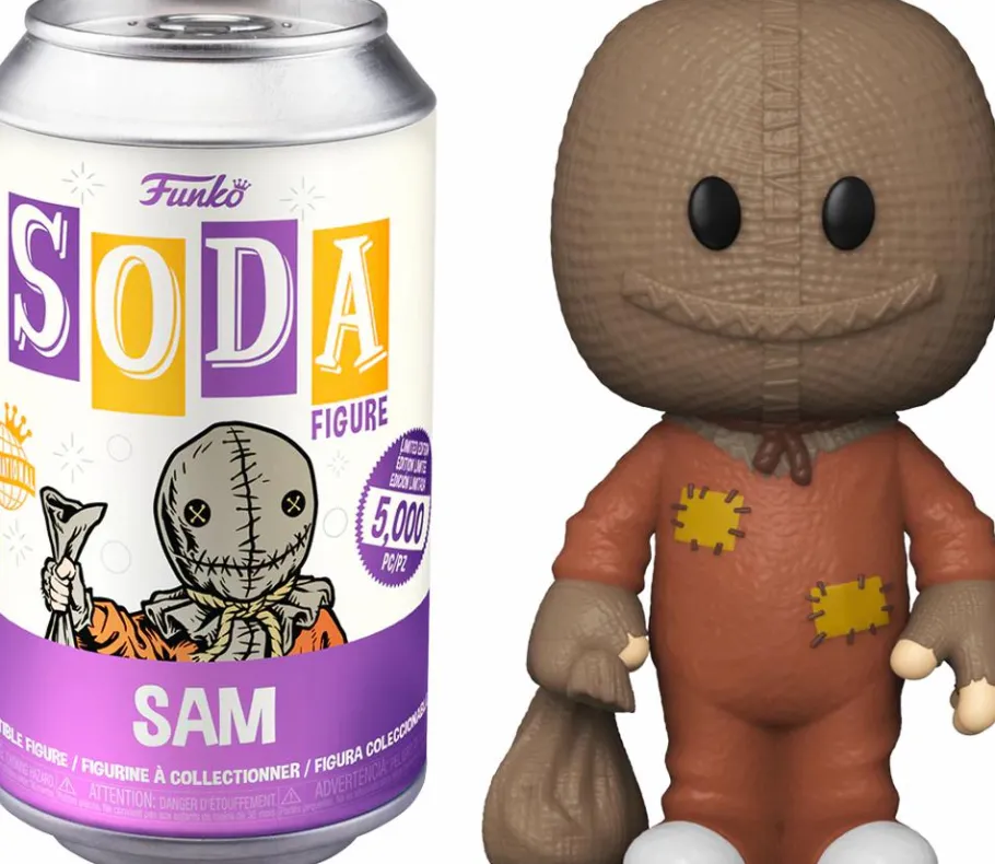 Designer Vinyl>Trick 'r Treat Trick ‘r Treat - Sam Vinyl SODA Figure in Collector Can (International Edition)