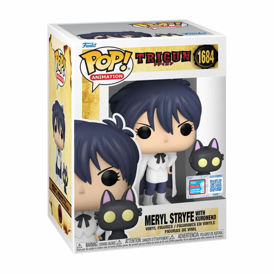 Standard Pop!>Trigun - Meryl Stryfe with Kuroneko Pop! Vinyl Figure (2024 Fall Convention Exclusive)