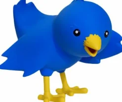 Designer Vinyl>Twitter - Ollie The riffic Blue Bird 4 Vinyl Iconfactory
