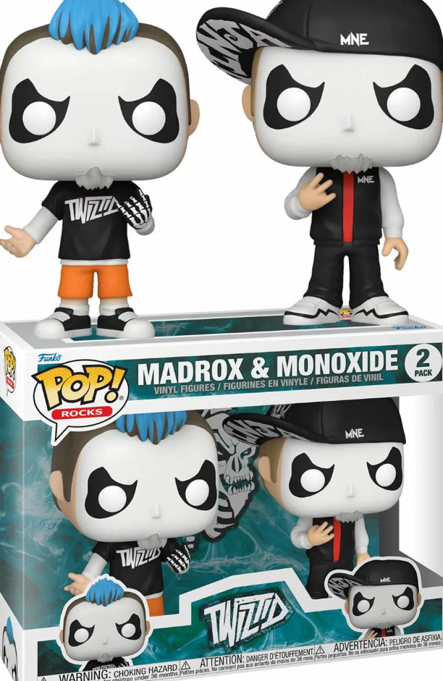 Pop! Bundles>None Twiztid - Madrox & Monoxide Pop! Vinyl Figure 2-Pack