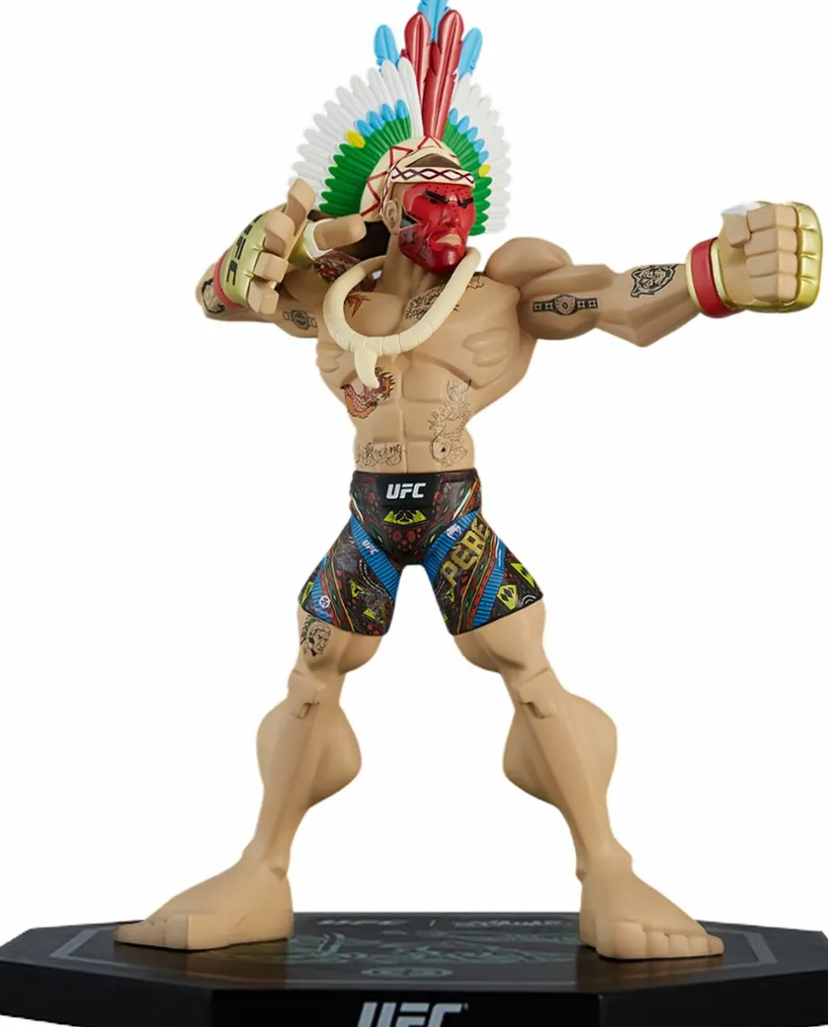 Designer Vinyl>UFC - Alex Pereira Bow & Arrow Tribal Pose with Headdress Limited Edition 11" Vinyl Figure by Tracy Tubera