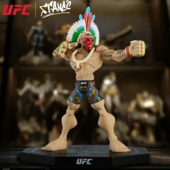 Designer Vinyl>UFC - Alex Pereira Bow & Arrow Tribal Pose with Headdress Limited Edition 11" Vinyl Figure by Tracy Tubera