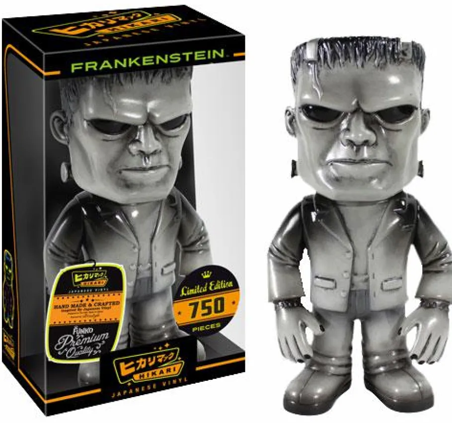 Designer Vinyl>Frankenstein Universal Monsters - Hikari Grey Skull Japanese Vinyl Figure