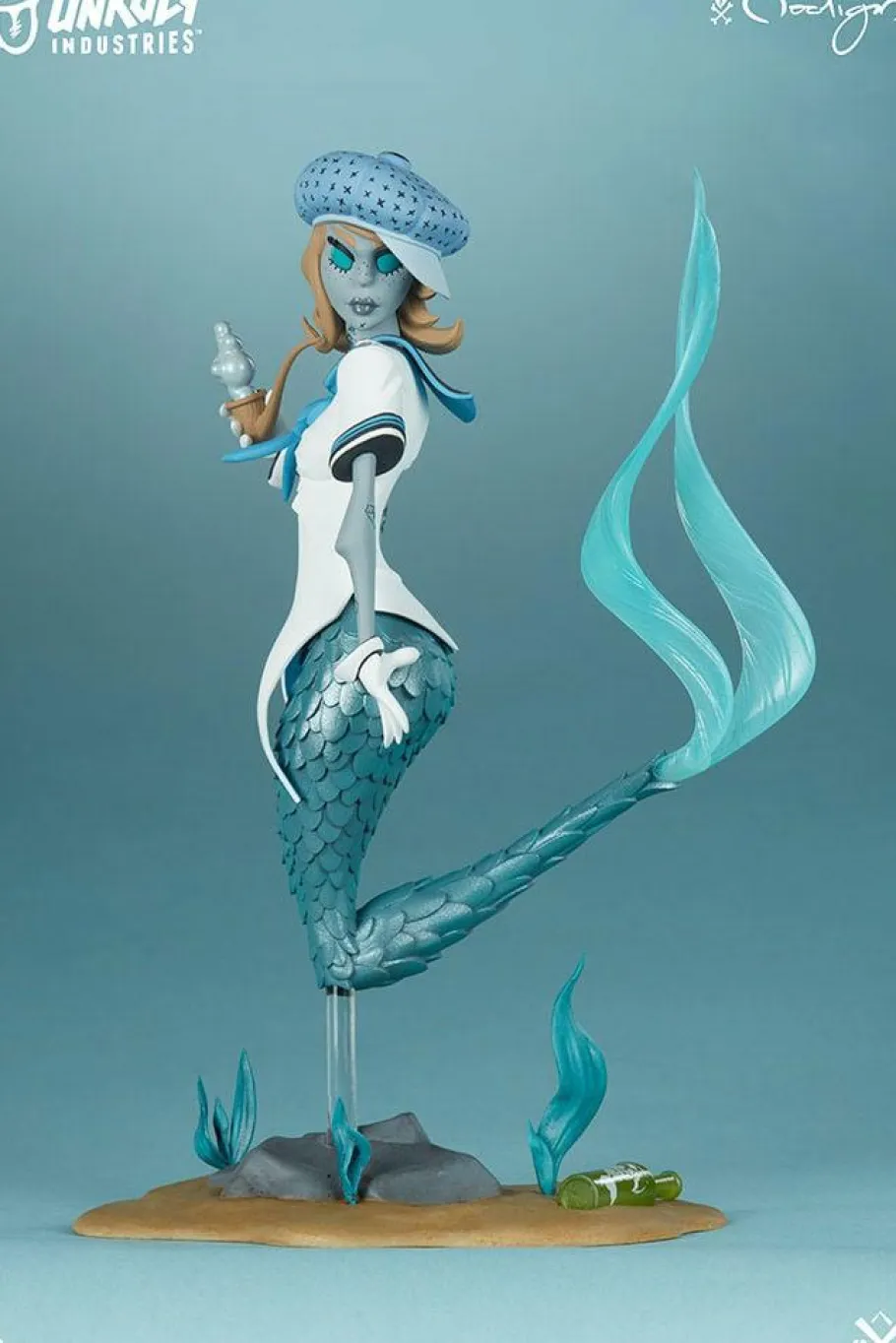 Designer Vinyl>Unruly Industries - Canary Blu 8” Vinyl Figure by Hainanu “nooligan” Saulque
